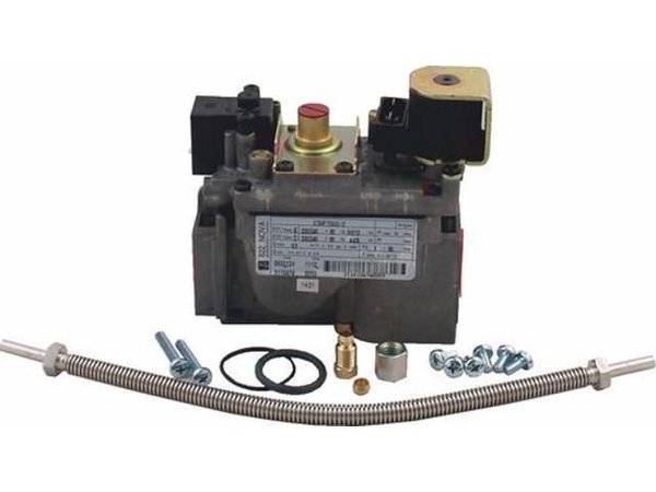 WOLF 8750031 Gaskombiventil Stufe 1 SIT 822124Nova und Zündgasleitung Set(ersetzt Art.-Nr. 2796101)